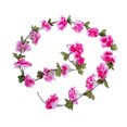 thumbnail image 1 of Guirnalda de flores artificiales de 18 cabezas Simulación de flores de ratán Banquete de boda Colgante de ratán falso, Rosa roja AweSitey HA7513-03B, 1 of 6