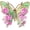 Purple, variant on Butterfly Crystal Brooch Pin for Women Fashion Vintage Colorful Glitter Enamel Butterfly Flower Brooch Suit Dresses Wedding Party Accessories Jewelry