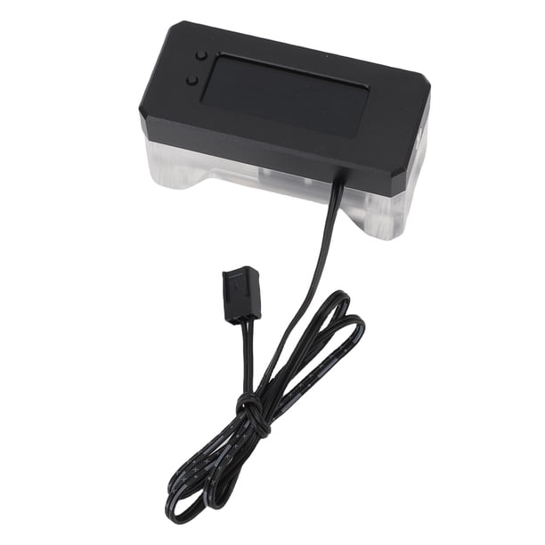 Indicador de flujo de refrigerante digital, alarma de medidor de flujo de enfriamiento de agua a alta temperatura y baja alarma de rpm para la industria