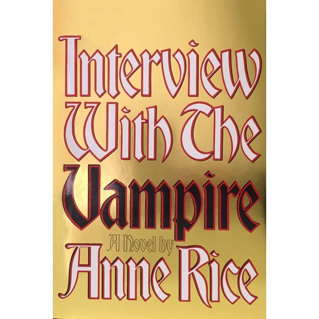 Libro Entrevista con el vampiro Knopf Tapa Dura Ingles 352 Paginas