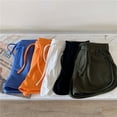 thumbnail image 5 of [BRAND FACTORY PRICE1!]New Women Shorts Solid Color Wide Leg Loose Korean Summer Casual High Waist Shorts With Pockets, 5 of 10