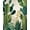 Green Multi, Pattern 6, variant on ODIKA Botanical Mid Print Monstera Motif Forest Sunset Abstract Round Pet Friendly & Kids Safe Play for Playroom, Bedroom, Reading Nook