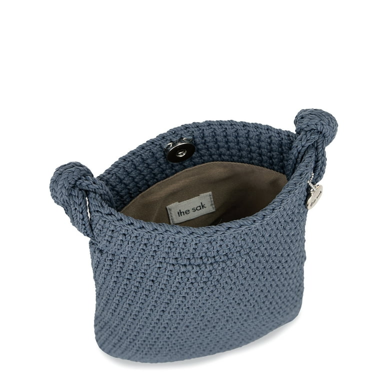 The Sak Josie Mini Crossbody , Hand-crochet, Recycled