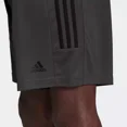 thumbnail image 2 of adidas Mens 3 Stripe Shorts with Zipper Pockets (Grey Six/Black, 3XL), 2 of 2