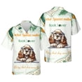 thumbnail image 3 of Cocker Spaniel Mother Book Lover Living That Dog Mom Life Happy Mother's Day Hawaiian Shirt Breathable Summer Unisex Merch Cockers Dog Lover Gifts - 03004, 3 of 6