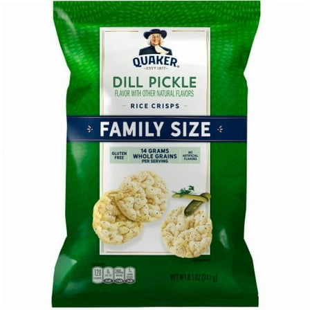 Quaker Dill Pickle Rice Crisps 8.5 oz