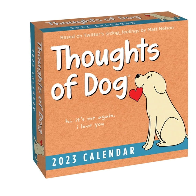 Calendario: Andrews McMeel publica Pensamientos sobre el perro 2023
