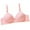 440#Pink, variant on Clothing 2025 Push Up Bras for Women Women's Printed Bra Cotton Thin Cotton Rimless Underwear Comfortable Rimless Bra Plus Size Lace Bras Underwire Brassiere Everyday Bras