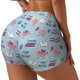 thumbnail image 1 of Fotbe Brain Training Shorts Sin Costuras – Shorts Deportivos de Cintura Alta para Mujer, Elásticos para Gimnasio, Yoga, Running o Ciclismo-Medium, 1 of 8
