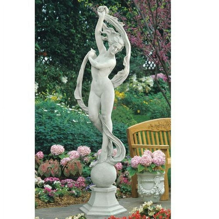 その他家電 Design Toscano Goddess of the Stars Art Deco Illuminated Sculpture Design Toscano Goddess Aurora Statue: Gallery Size - Walmart.com