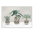 thumbnail image 1 of Stupell Industries Plants In Patterned Pots Neutral Grey Design Graphic Art Unframed Art Print Wall Art, 10x15, by Ziwei Li, 1 of 5