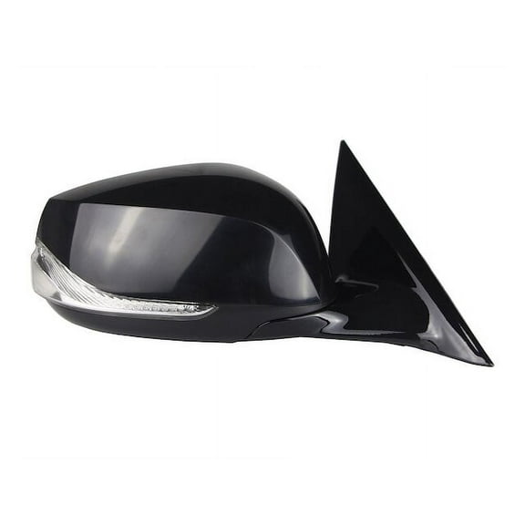 Right Passenger Side Power Mirror -Paint to Match - with Heated Glass - without Around View Monitor - Compatible with 2014 - 2019 Infiniti Q50 2015 2016 2017 2018 2020 2021
