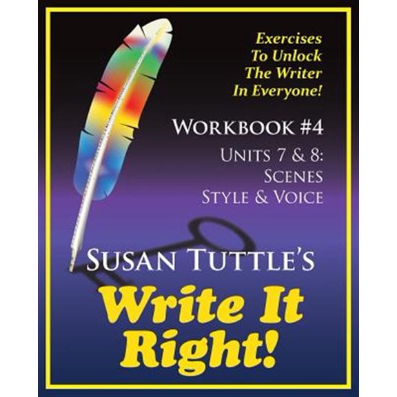 Pre-Owned Write It Right Workbook #4: Scenes, Style/Voice