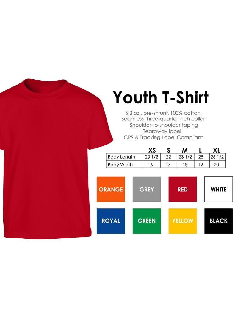 American Flag Shirts for Boys Girls - Age 6 to 15 Years - 4th USA Graphic Tee - Walmart.com