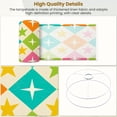 thumbnail image 4 of Lampshades 2 Pack Colorful Star Diamond Shapes Vibrant Tones 13"x13"x10" Light Shade for Table Lamps Floor Lamp Shades Lampshade Replacement Easy Assembly, 4 of 8