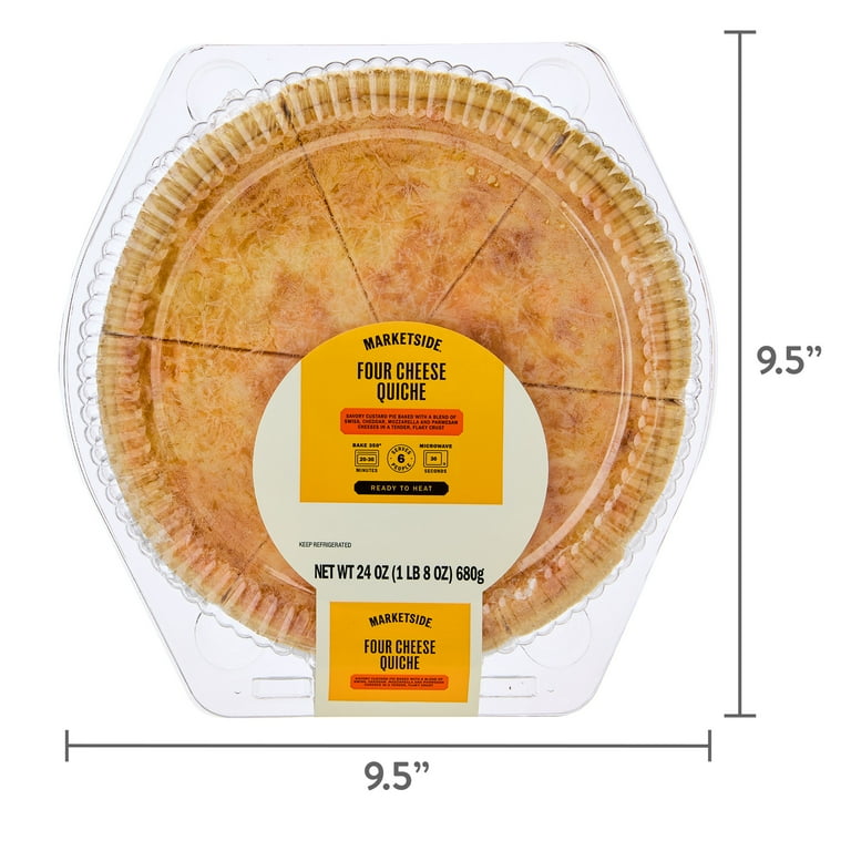 Set 4 Stampini Per Quiche E Torte Piccole Baker's Pride – Diametro 12 Cm, Antiaderenti, Base Rimovibile, Garanzia 5 Anni