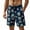 Z04 Navy, variant on Erwazi Mens Swim Trunks Summer Hawaii Printed Quick Dry Breathable Drawstring Waist Casual Seaside Vacation Outdoor Swimming Beach Shorts with Pocket