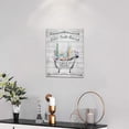 thumbnail image 2 of Bathroom Wall Art Farmhouse Bathroom Wall Decor Rustic Cactus Canvas Prints Country Tropical Plant Painting Bathroom Pictures for Wall Modern Artwork Home Decoration for Bathroom 12"x16", 2 of 6