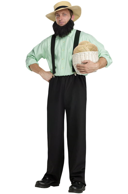 Careful reading Disturb Premedication Amish Adult Costume - Walmart.com