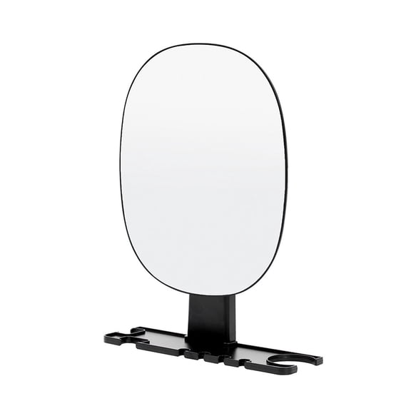 Fogless Shower Mirror for Shaving - Shatterproof & Waterproof with Razor Holder, No-Drilling Removable Adhesive Hooks, Fog-Free Bathroom Mirror for Men