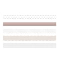 thumbnail image 3 of YUBX Dot Line Washi Tape Set 5 Rolls Creative Basic Skinny Decorative Tapes, 3 of 6