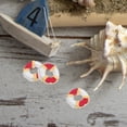 thumbnail image 4 of CRAFTHROU 4 Pcs Modèle de Bateau Bouée Décoration en Résine Toucher Artistique pour Maison Propriétaires, 4 of 6