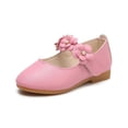 thumbnail image 1 of Zapatos de una sola capa para niños de primavera y otoño, zapatos de cuero para niñas de flores de alto rendimiento, zapatos de princesa para niños de mediana edad y grandes, zapatos de bebé, 1 of 6