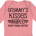 thumbnail image 4 of Inktastic Grammy Gift for Granddaughter Girls Long Sleeve Baby Bodysuit, 4 of 5