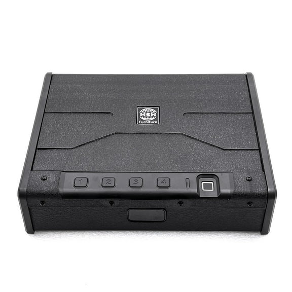 MSW Portable Security Safe Box Biometric Fingerprint Quick Access Pistol Gun Safe