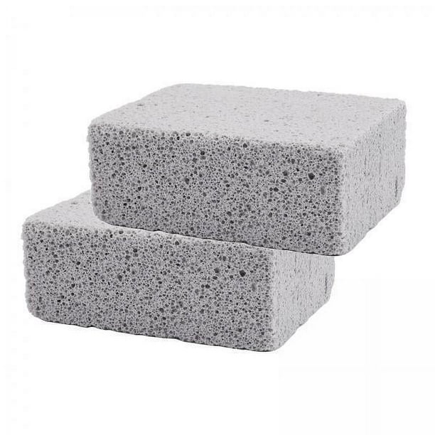 3x 2 Piezas Piedra de Limpieza de Pómez Bloques para Limpieza de Parrillas de Reutilizables Estropajo Inodoro para Cocina piezas