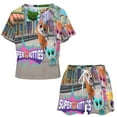 thumbnail image 3 of Super Kitties Women Pajamas Set Loungewear Sleepwear 2 Piece PJ Sets, 3 of 8