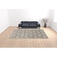 thumbnail image 2 of HomeRoots  10 x 14 ft. Taupe Ivory & Red Wool Patchwork Tufted Handmade Stain Resistant Area Rug, 2 of 5