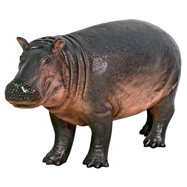 Floor Size Baby Hippo Sculpture