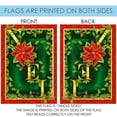 thumbnail image 5 of Toland Home Garden Noel Poinsettia Christmas Flag Double Sided 12x18 Inch, 5 of 5
