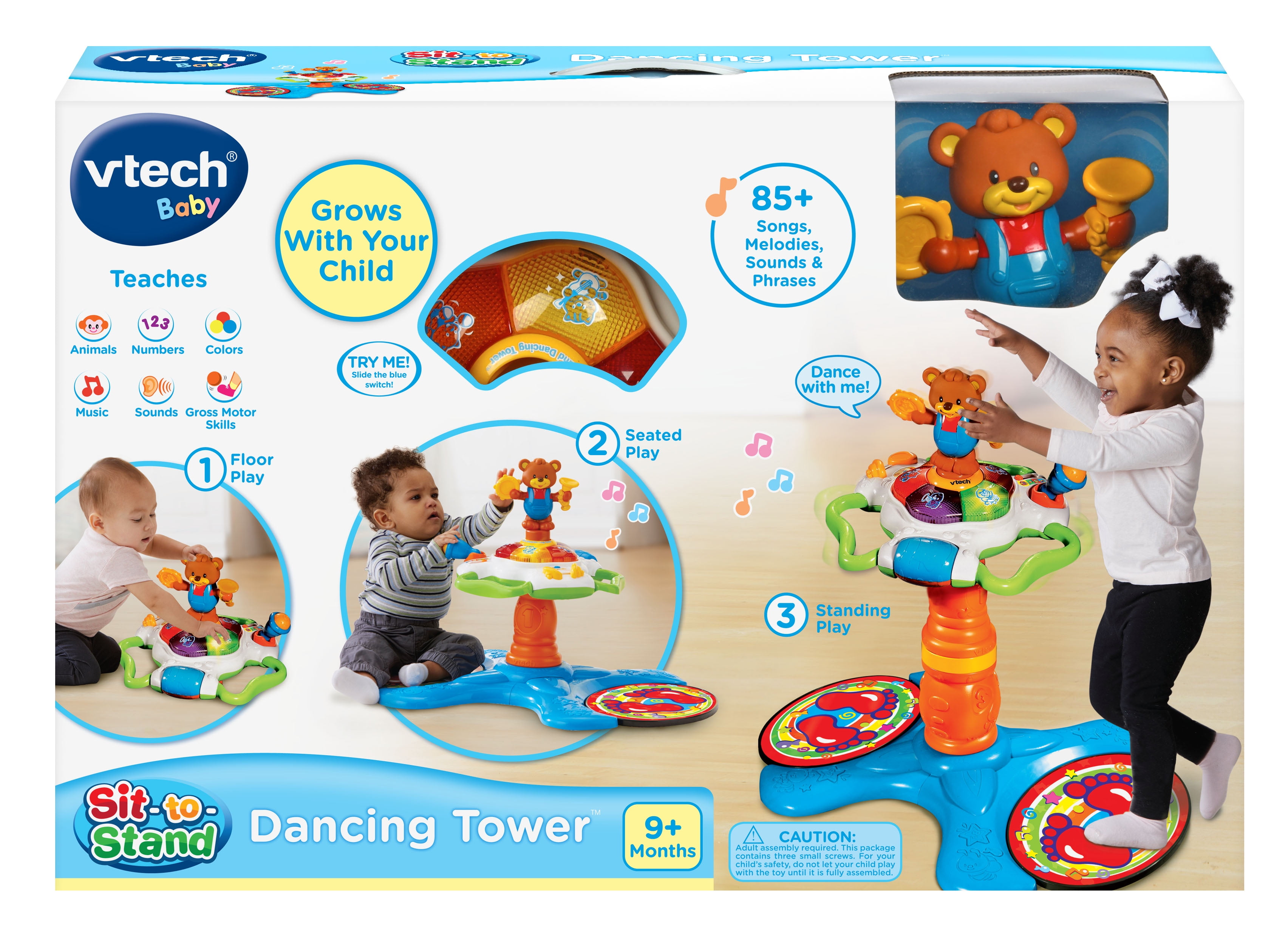 vtech baby sit to stand music centre