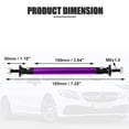 thumbnail image 3 of Unique Bargains 1pair 100mm 3.94' Splitter Support Rods Adjustable Front Rear Bumper Lip Splitter Strut Rod Tie Support Bars Purple, 3 of 6