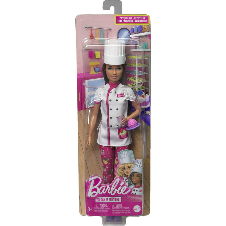 Conjunto Barbie Profissões Chef De Bolinhos Playset Decoração De Bolos Com  Massa De Modelar Mattel na Americanas Empresas