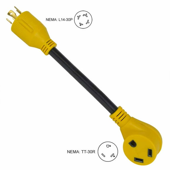 Superior Electric RVA1539, 30 AMP 4 Pole Generator Cord RV Part