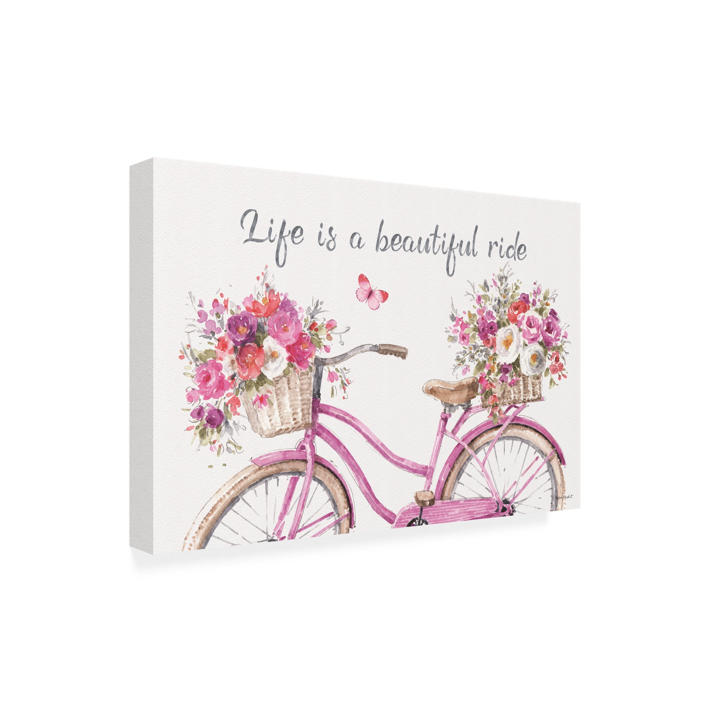 Lisa Audit 'Obviously Pink 13' Canvas Art