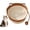 Brownish white, variant on S/M/L Basket for Cats with Attached Toy Tail,Handwoven Cat Basket Rope Cotton,Scratchable Basket for Cats Features Flexible Walls to Fight Boredom