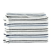 Mainstays Coastal Stripe Indoor Runner 20 x 60 – Blue, White & Black