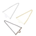 thumbnail image 1 of 3 Piezas de Moda de Lazo Simple con Y Cadenas de Enlaces para Hombres / Joyería para Niños Salvador Cadena de corbata de hombre, 1 of 10