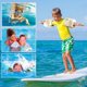 thumbnail image 4 of Flotadores de brazo para el verano, flotadores de piscina para niños y adultos, flotadores de piscina, manguitos inflables, flotadores de PVC, manguitos flotantes para niños de 2 a 12 años, playa, 4 of 4