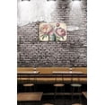 thumbnail image 3 of Floral Decor Peony Retro Aluminum Sign 5.5x8 IN Metal Tin Sign Poppy Flower Kitchen Wall Art Rustic Floral Wall Prints Tin Garden Signs for Outside Vintage Yard Sign, 3 of 6