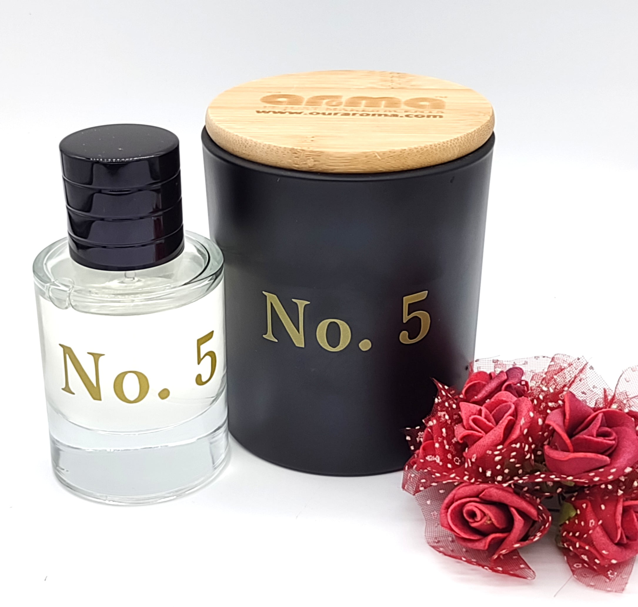 Our Aroma 10 Ounce No.5 100% Soy Wax Jar Candle