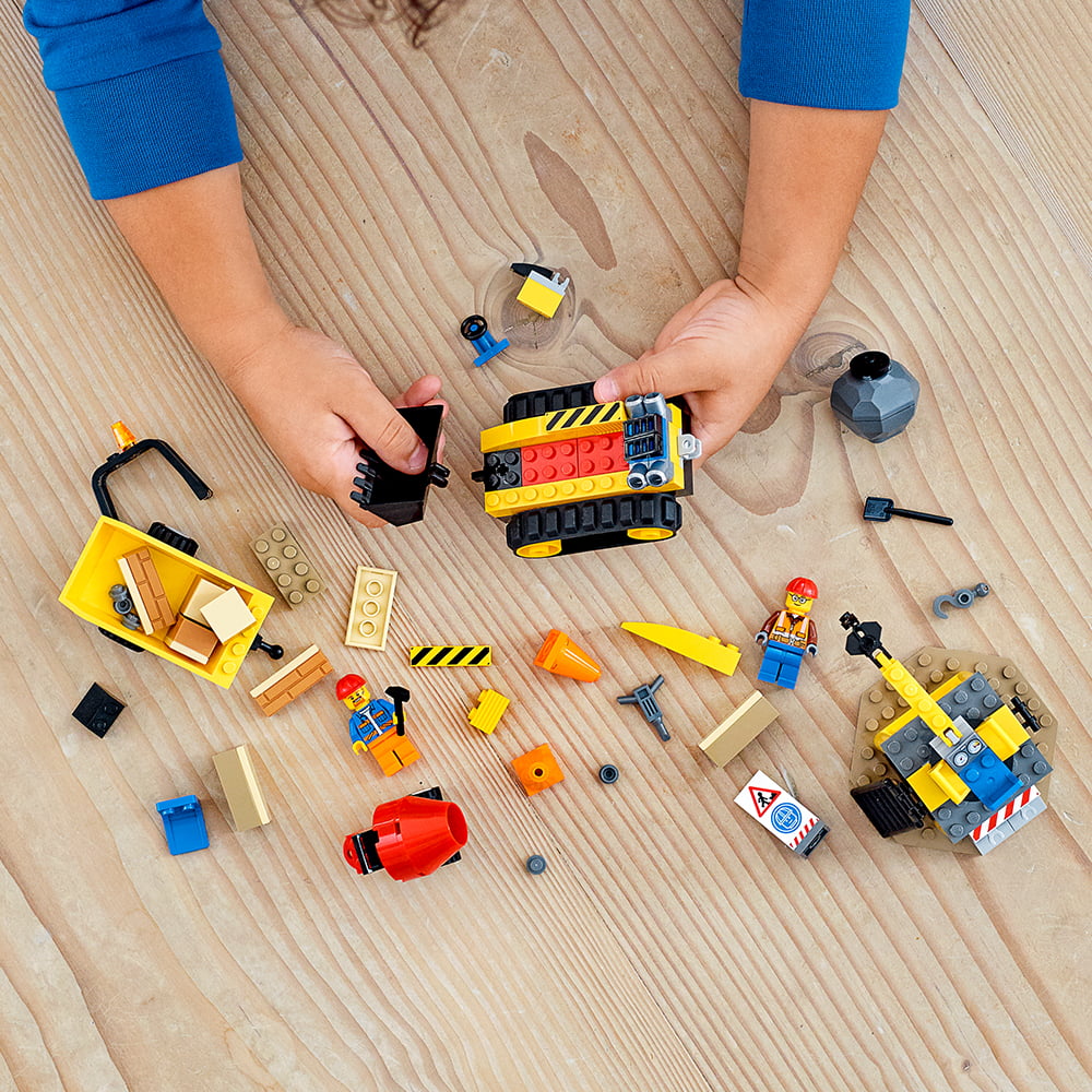 Kurve Skeptisk chikane LEGO City Construction Bulldozer 60252 Building Kit (126 Pieces) -  Walmart.com