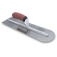 thumbnail image 2 of MARSHALLTOWN MXS66RED Rounded Front Finishing Trowel, 16 x 4 inch Blue Steel Concrete Finishing Tool for Masonry and Sidewalks, 2 of 2