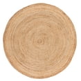 thumbnail image 2 of Safavieh Cape Cod Aldous Geometric Area Rug, Natural, 3' x 3' Round, 2 of 11