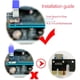 thumbnail image 4 of Soporte de GPU vertical de 60 cm con conector Molex para actualización de placa base Tarjeta extensora de potencia PCI-E 1x a 16x, 4 of 8