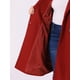 thumbnail image 5 of Abrigo de Invierno Doble Botonadura con Bolsillos para Mujeres de Talla Grande Agnes Orinda 2X Rojo Oscuro, 5 of 6